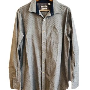 Van Heusen Classic Fit Dress Shirt Gray